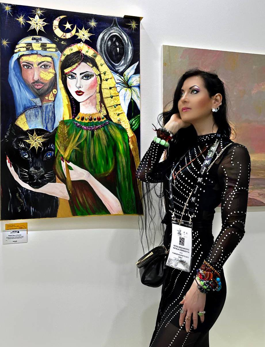 Natali Deus Universe Gallery - Goddess Al-Lat and her Heavenly Al-Hajar Al-Aswad